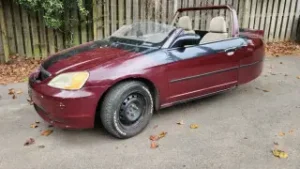 Подробнее о статье Трёхколесная Honda Civic: странный эксперимент выставили на торги