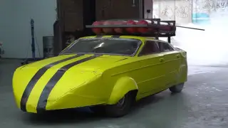 Подробнее о статье Автомобиль на ракетной тяге собрали экспериментаторы